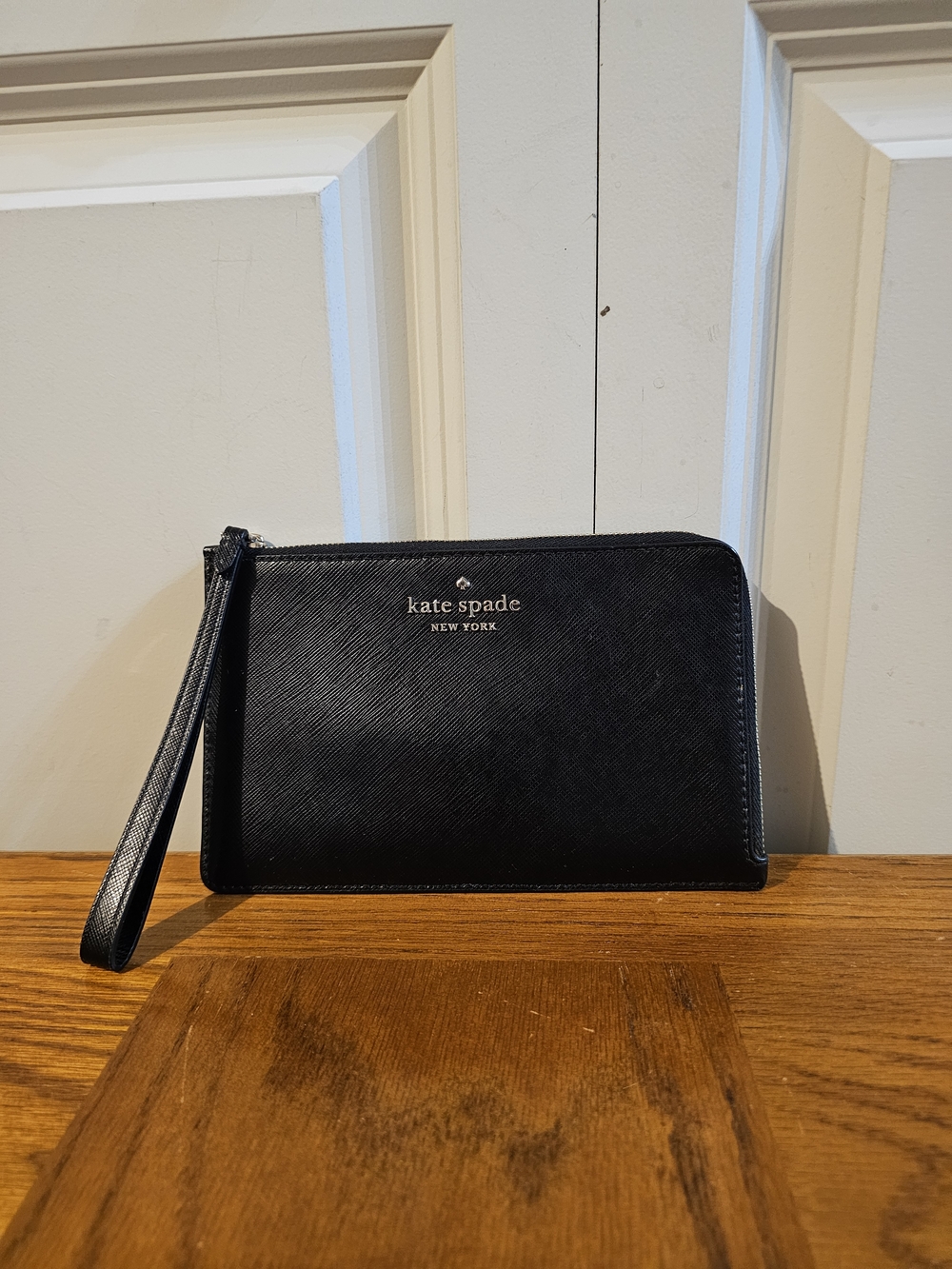 kate spade Black Wristlet Clutch